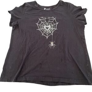 Holiday Edition Pretty Spooky Spider with Web Size 1X